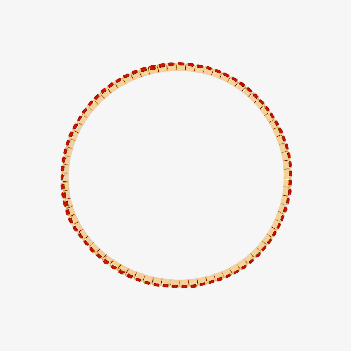 Multicolor Stretch Tennis Bracelet