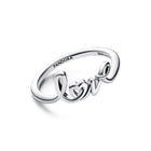 Handwritten Love Ring