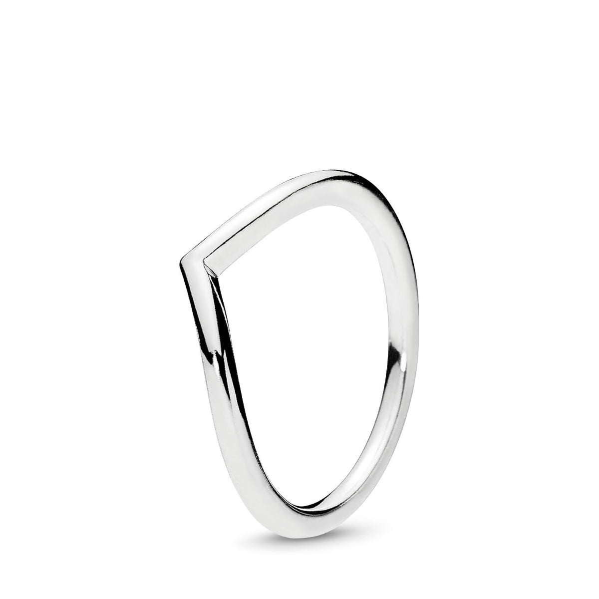 PANDORA Mod. POLISHED WISHBONE RING