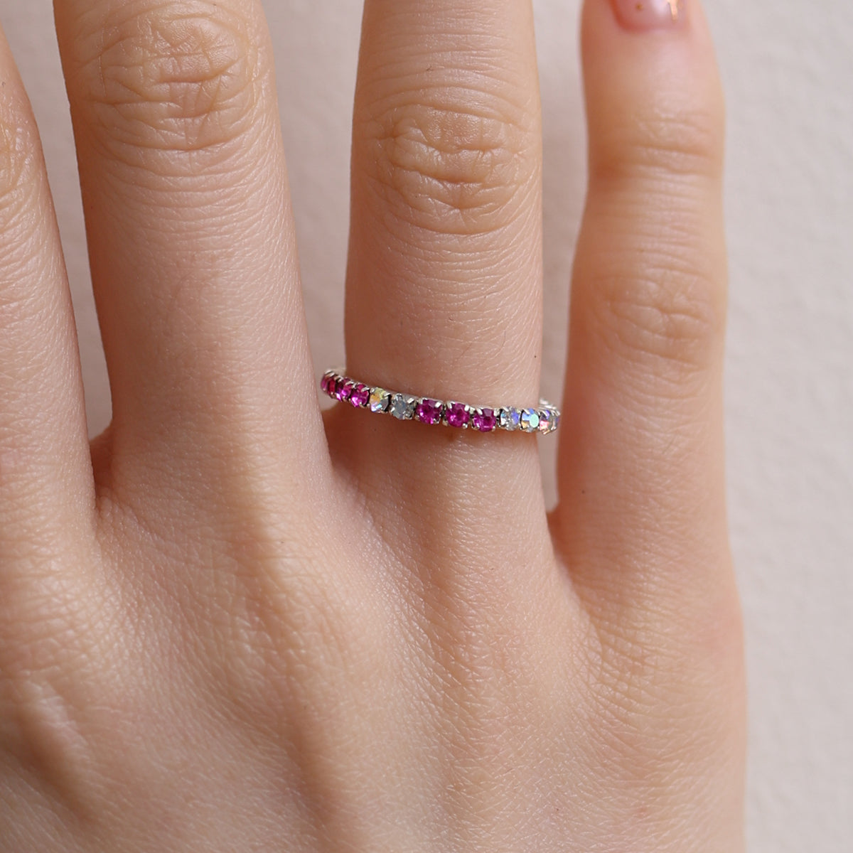 Stretch Tennis Ring – 47 Color Options