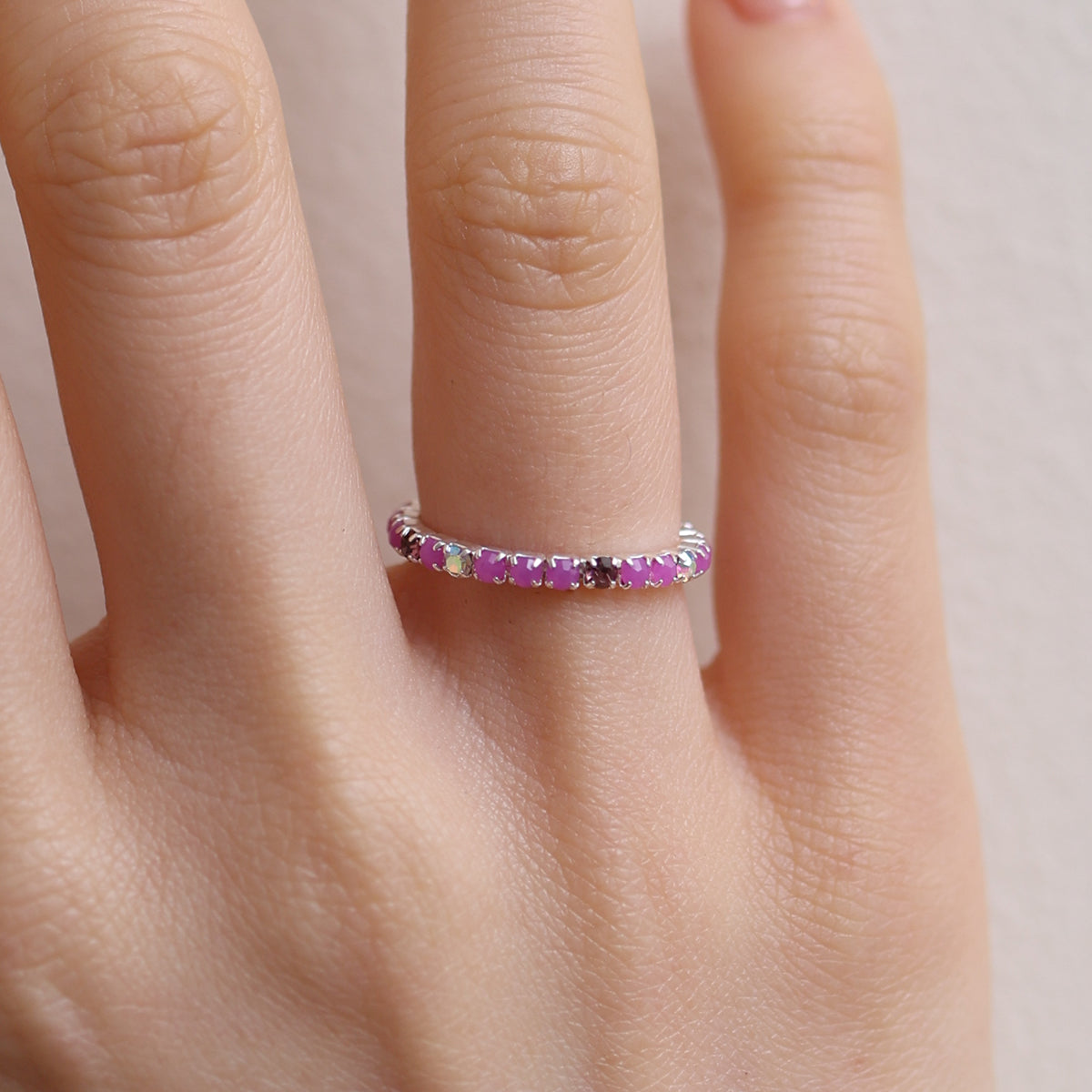 Stretch Tennis Ring – 47 Color Options